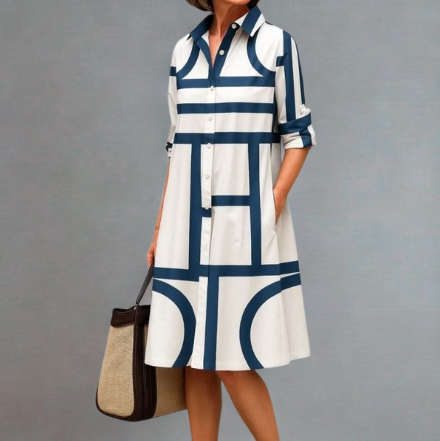Juliette | Elegant Midi Dress for Effortless Style