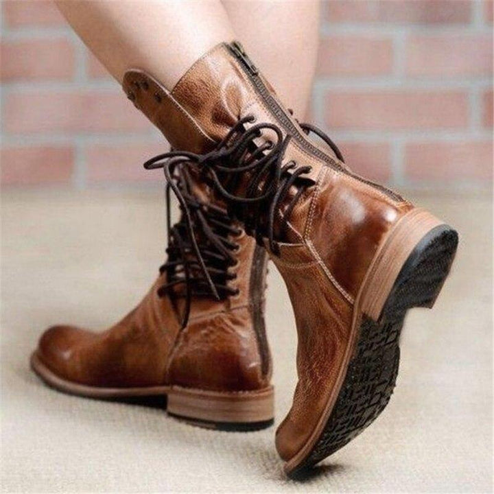 Natalie | Comfortable High-Top Boots
