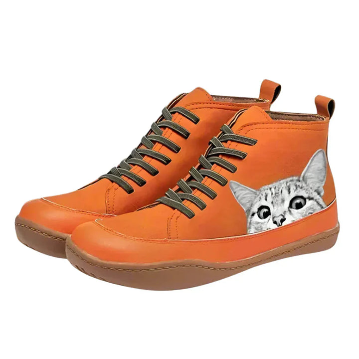 Natalie™ | High Top Sneakers for Cat Lovers