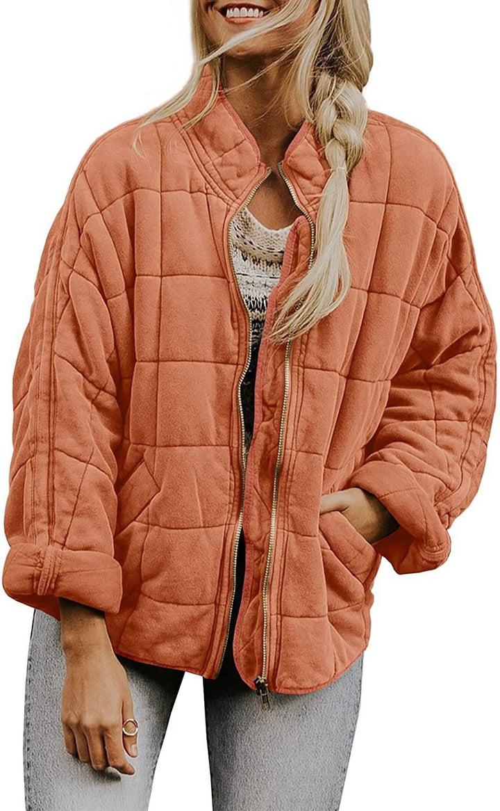 Emilia | Stand Collar Cotton Coat