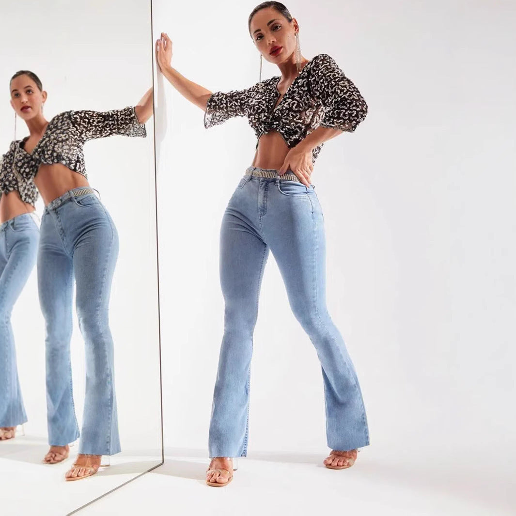 Catarina | Slim Flare Pants