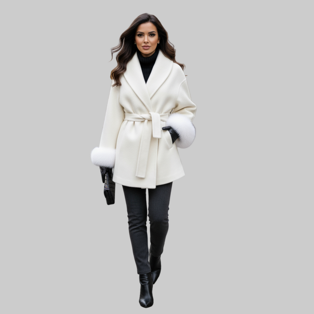 Nadine™ | Tailored Wrap Coat