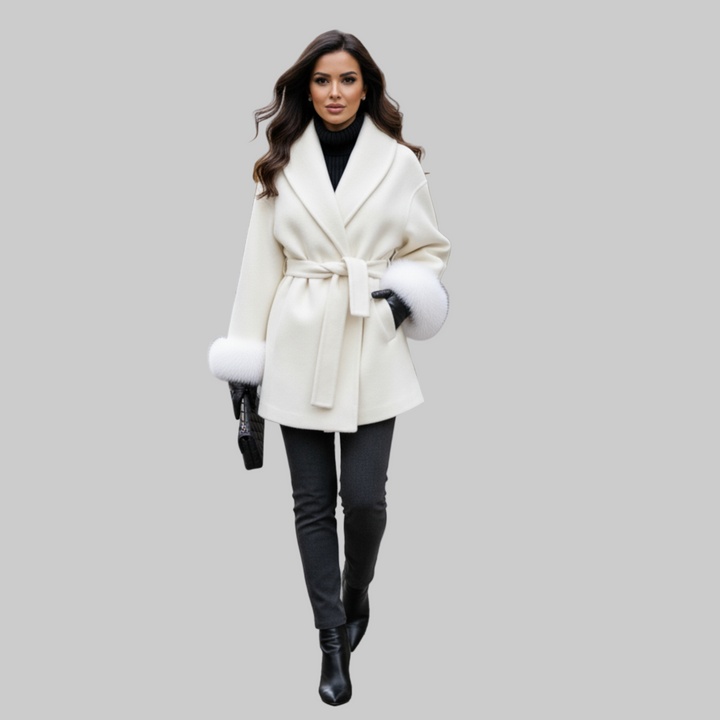 Nadine™ | Tailored Wrap Coat