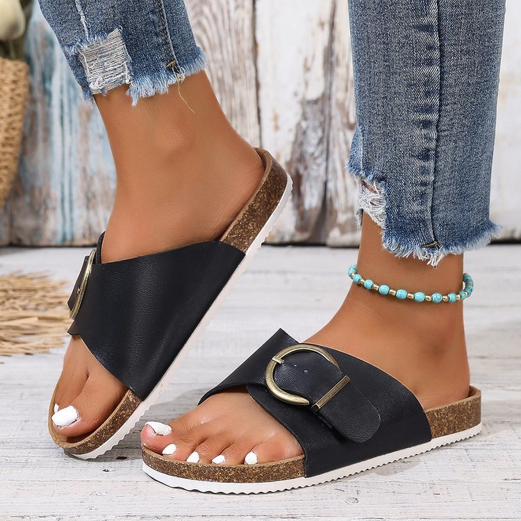 Leia | Halo Ring Sandals