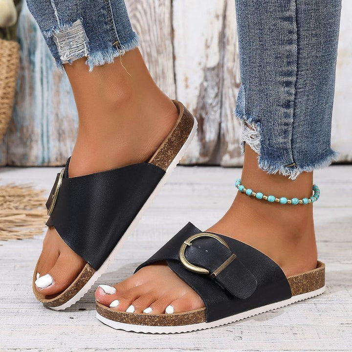 Leia | Halo Ring Sandals