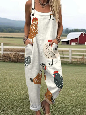 Daisy | Casual Artistic Overalls