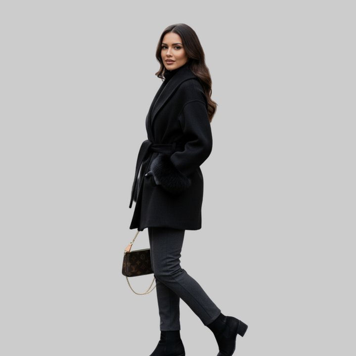 Nadine™ | Tailored Wrap Coat