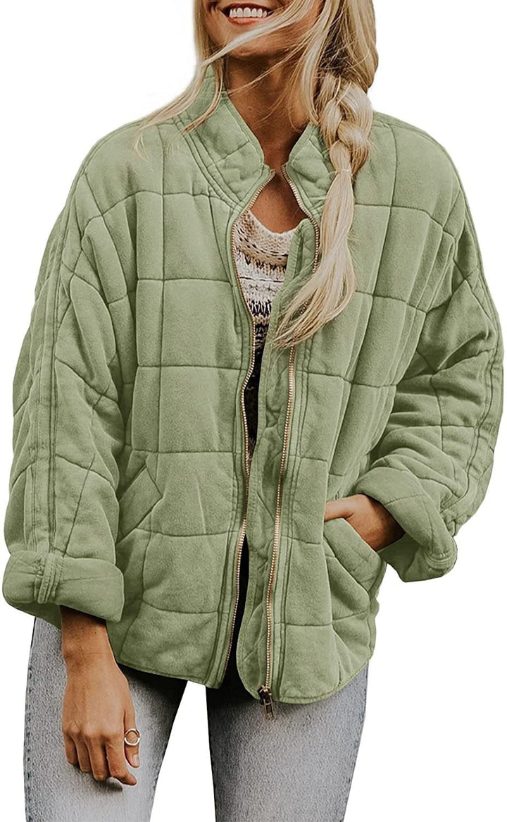 Emilia | Stand Collar Cotton Coat