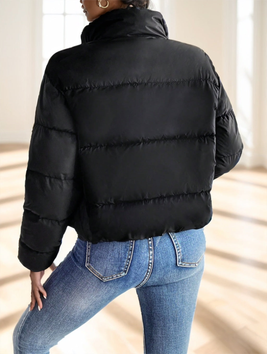 Francesca | Padded Zip Up
