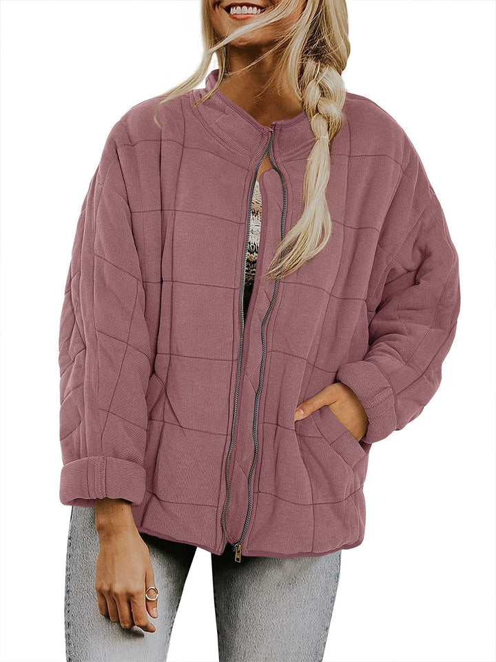 Emilia | Stand Collar Cotton Coat