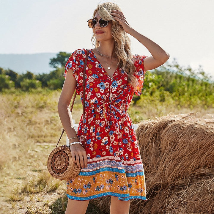 Lila | Petal Swing Dress