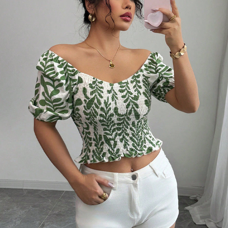 Lindsay | Leafy Blouse
