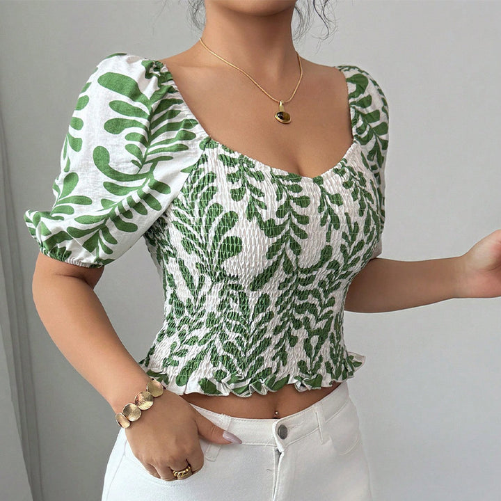 Lindsay | Leafy Blouse
