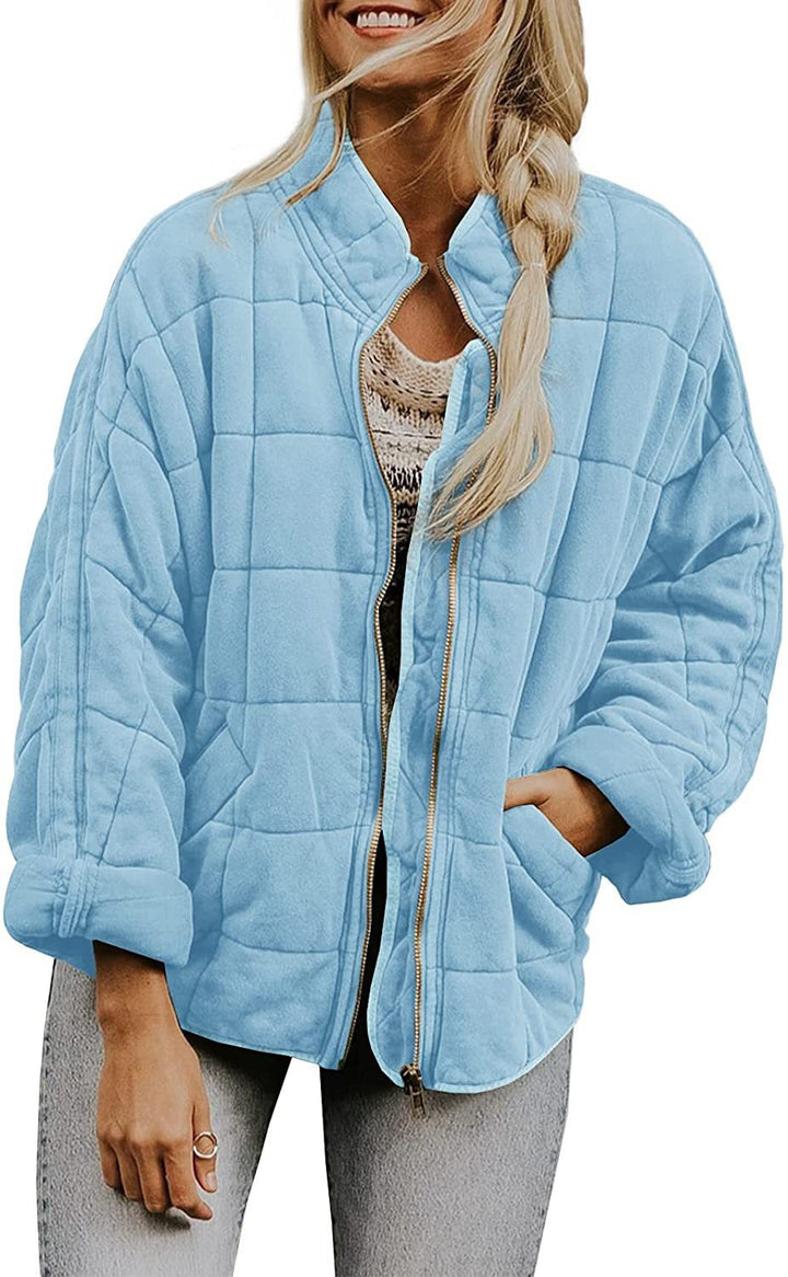 Emilia | Stand Collar Cotton Coat