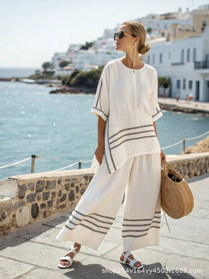 Cambria | Coastal Stripes Set