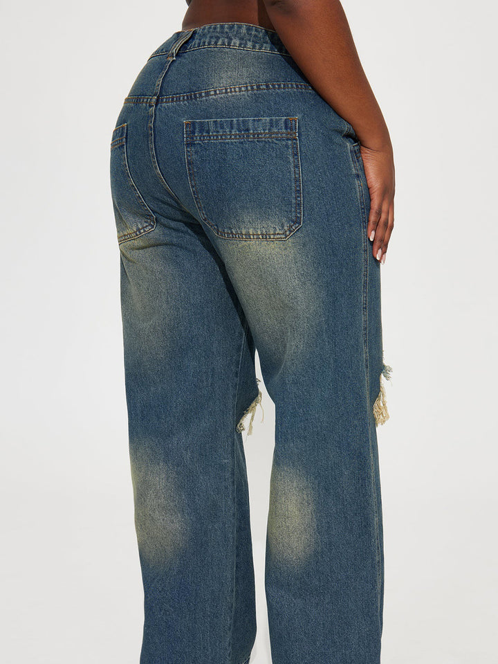 Margot | Ripped Baggy Jeans
