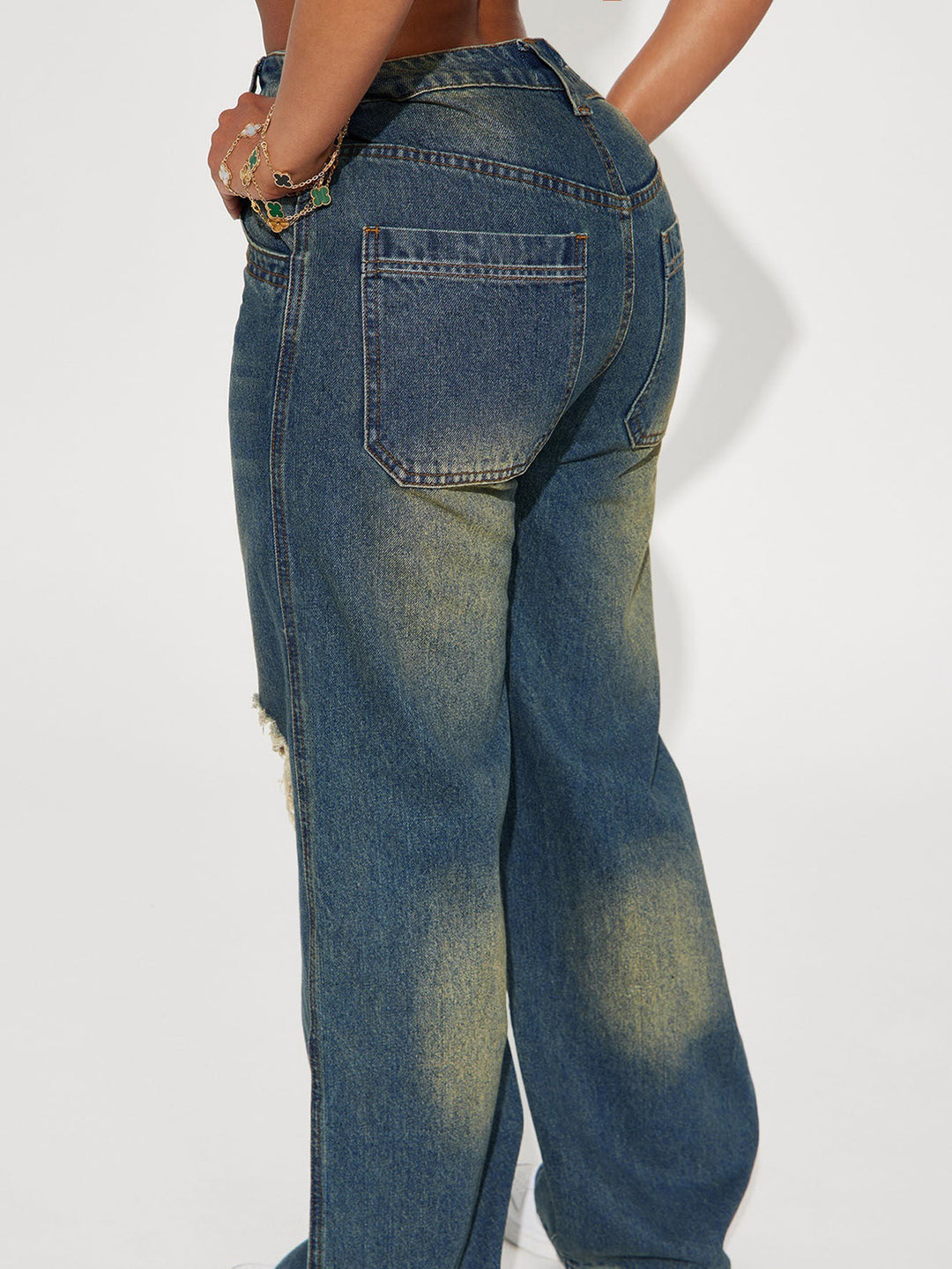 Margot | Ripped Baggy Jeans