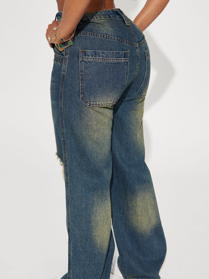 Margot | Ripped Baggy Jeans