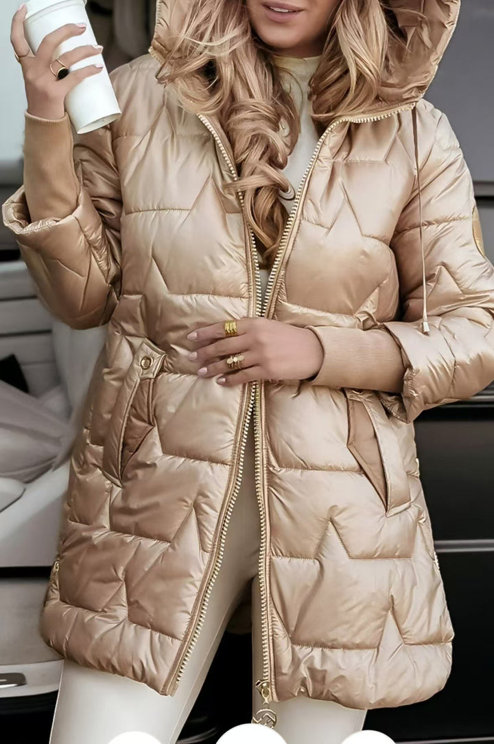 Alice™ | Elegant Hooded Winter Jacket