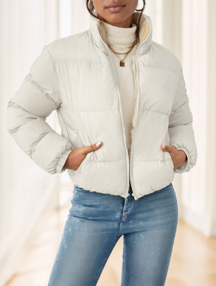 Francesca | Padded Zip Up