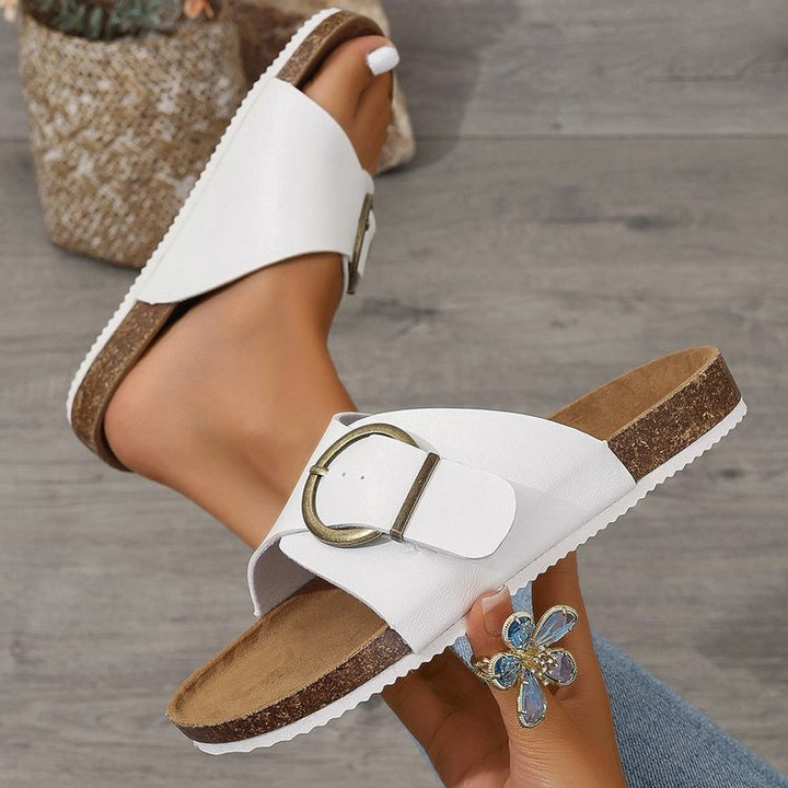 Leia | Halo Ring Sandals