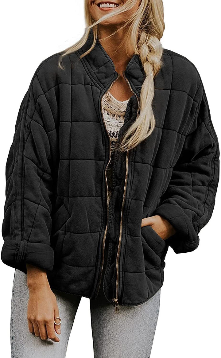 Emilia | Stand Collar Cotton Coat