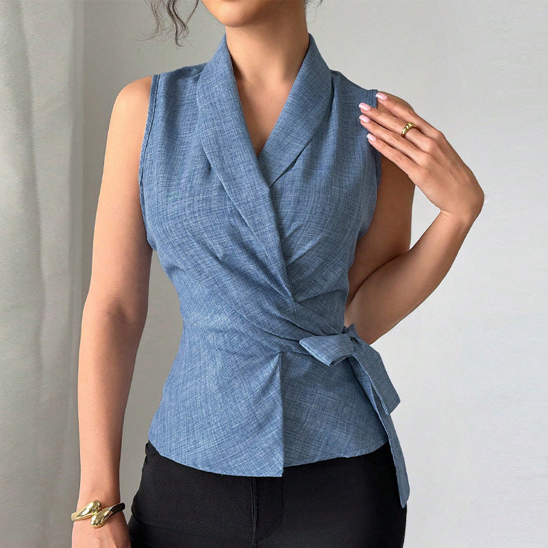 Lindsay | Sleeveless Blouse