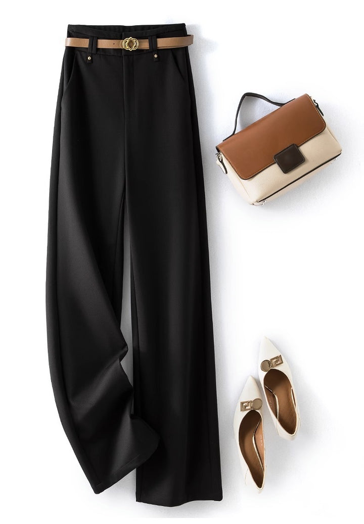 Harper | High Waist Trousers (Free Belt)