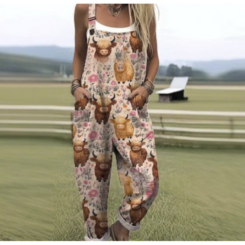 Daisy | Casual Artistic Overalls