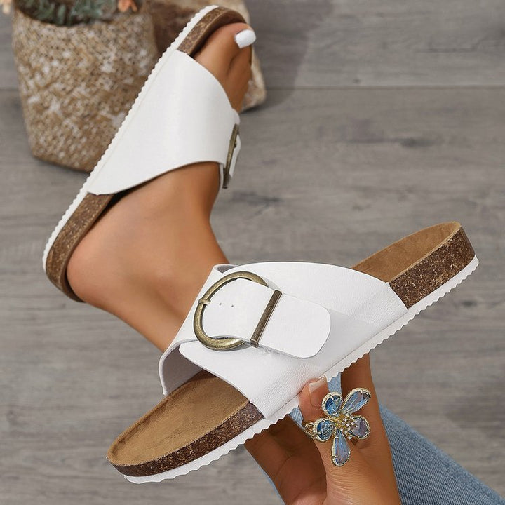 Leia | Halo Ring Sandals