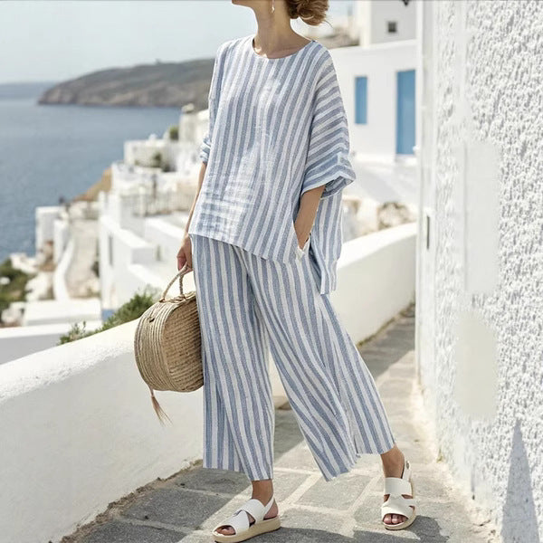 Cambria | Coastal Stripes Set