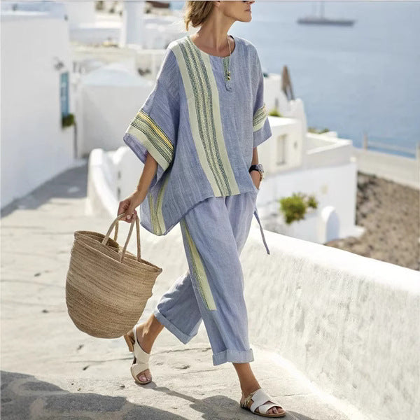 Cambria | Coastal Stripes Set