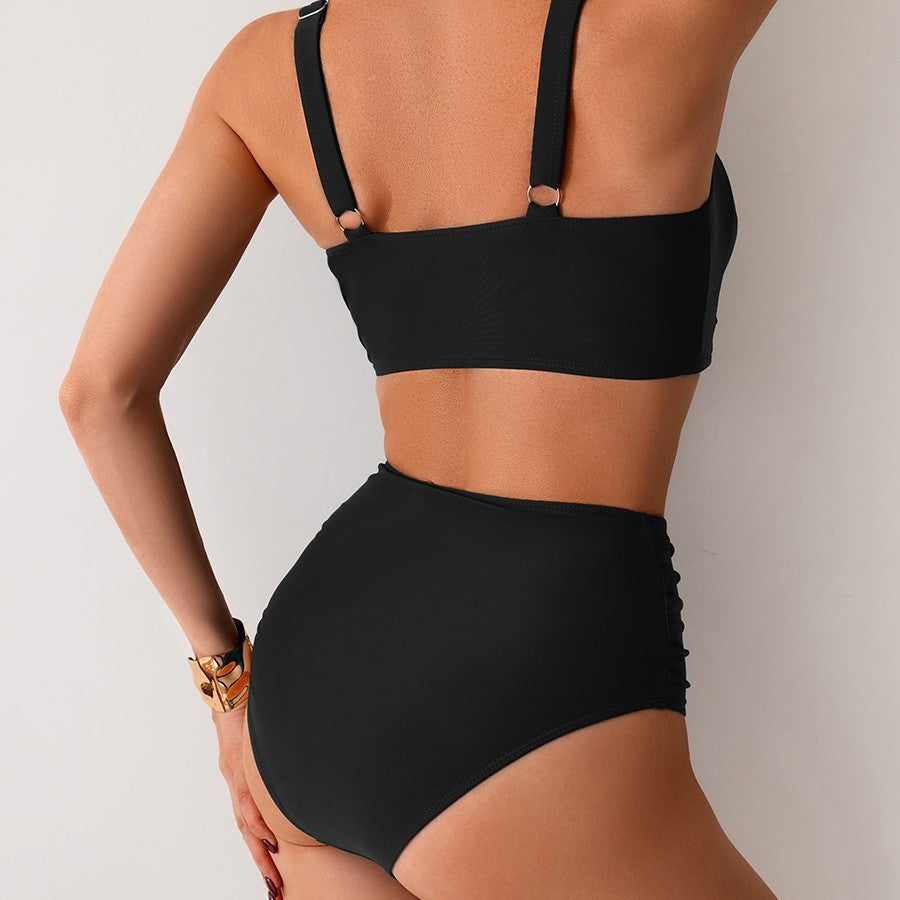 Lena | Sleek Split Swimsuit