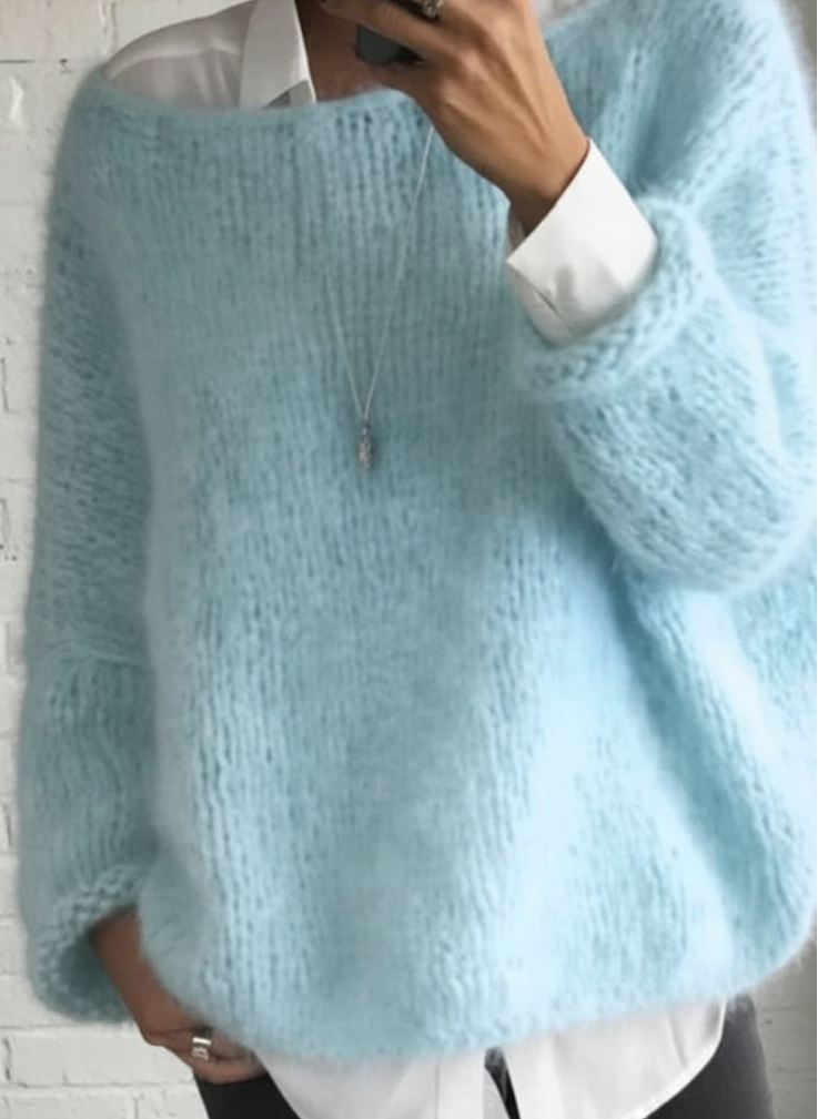 Lirra™ | Minimalist Knit Sweater