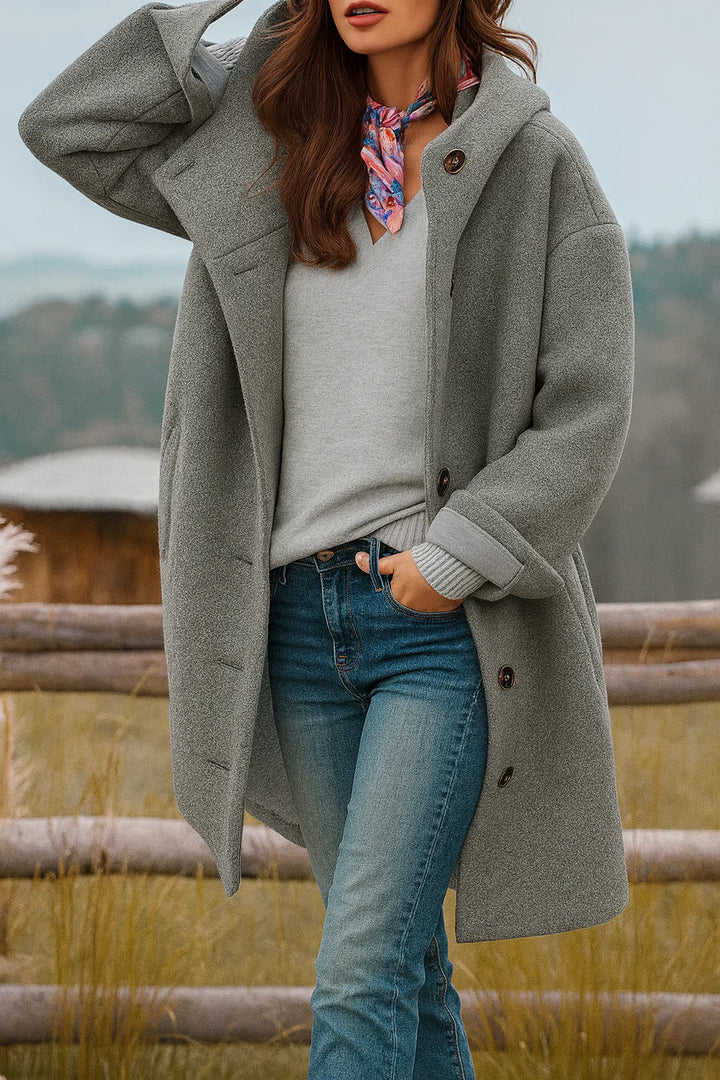 Mallory | Tweed Trench Coat