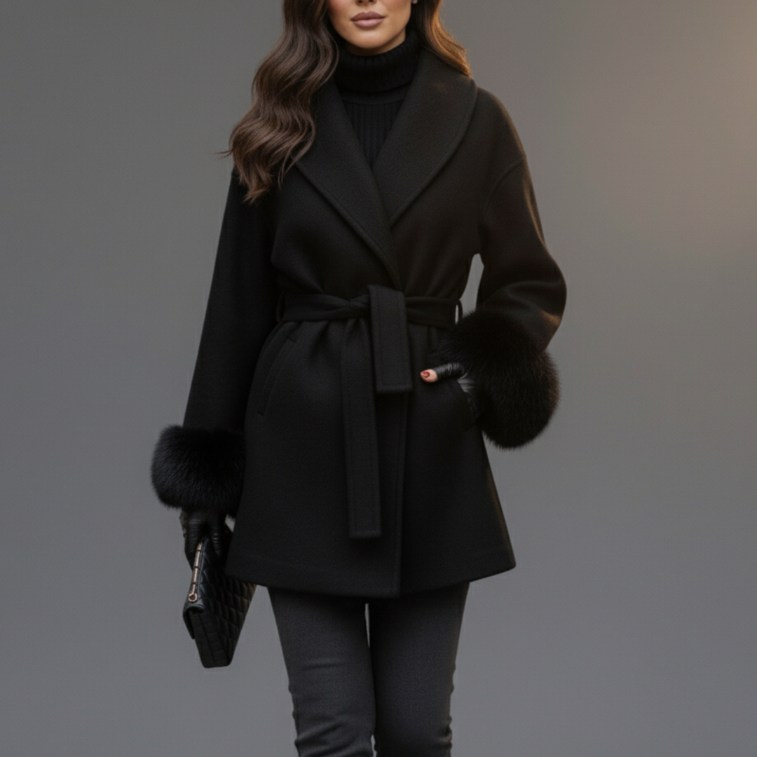 Nadine™ | Tailored Wrap Coat