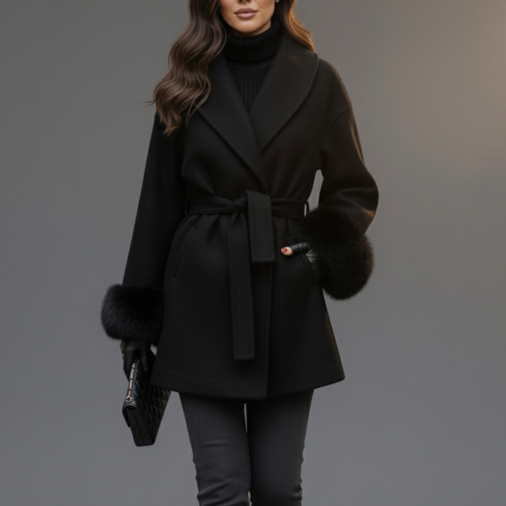 Nadine™ | Tailored Wrap Coat