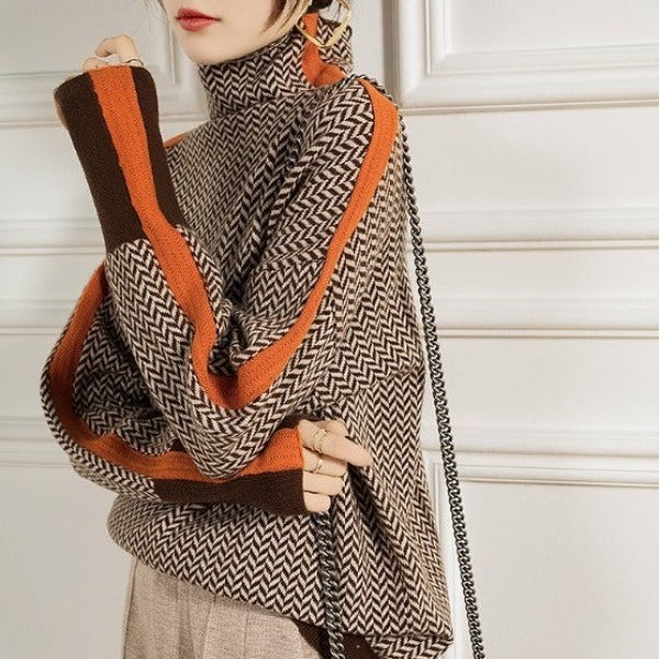 Lina | Racer-Stripe Knit