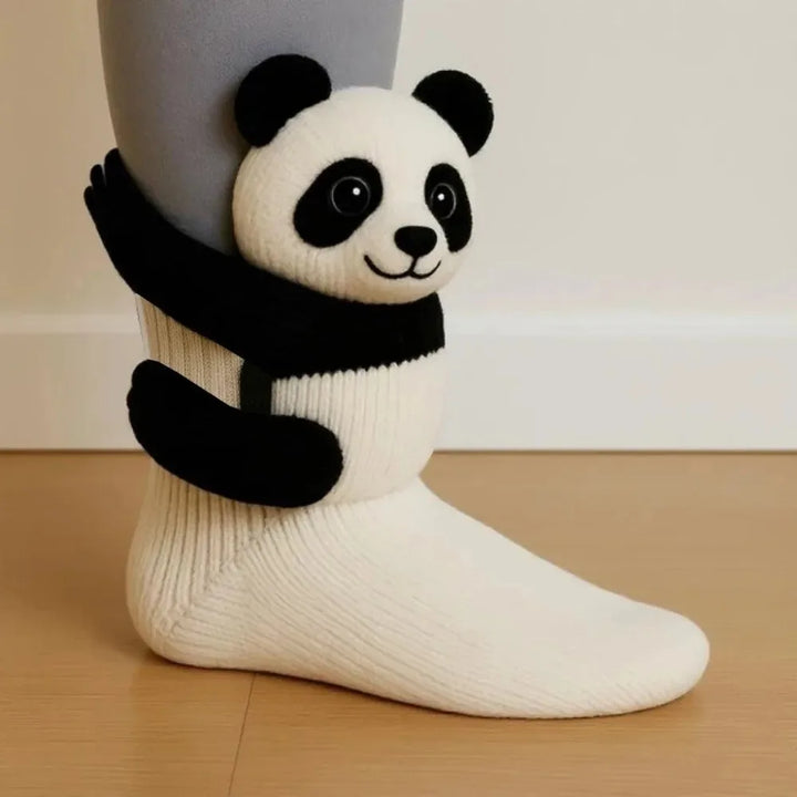 Willow™ | 3D Hand-Knit Animal Socks