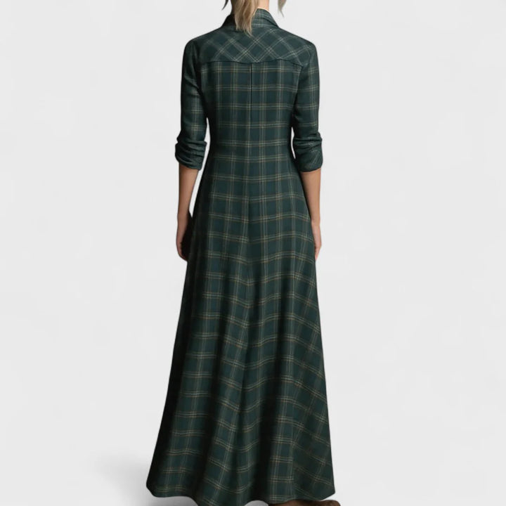 Karla™ | Long Tartan Dress