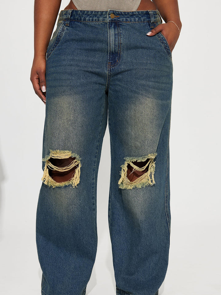 Margot | Ripped Baggy Jeans