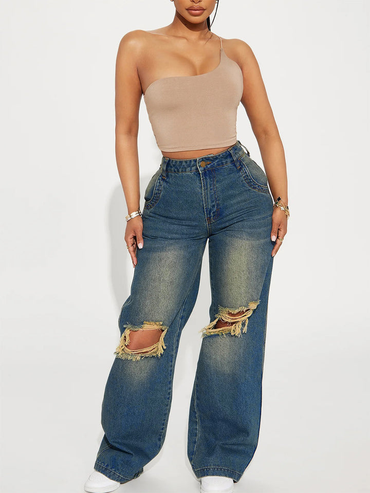 Margot | Ripped Baggy Jeans