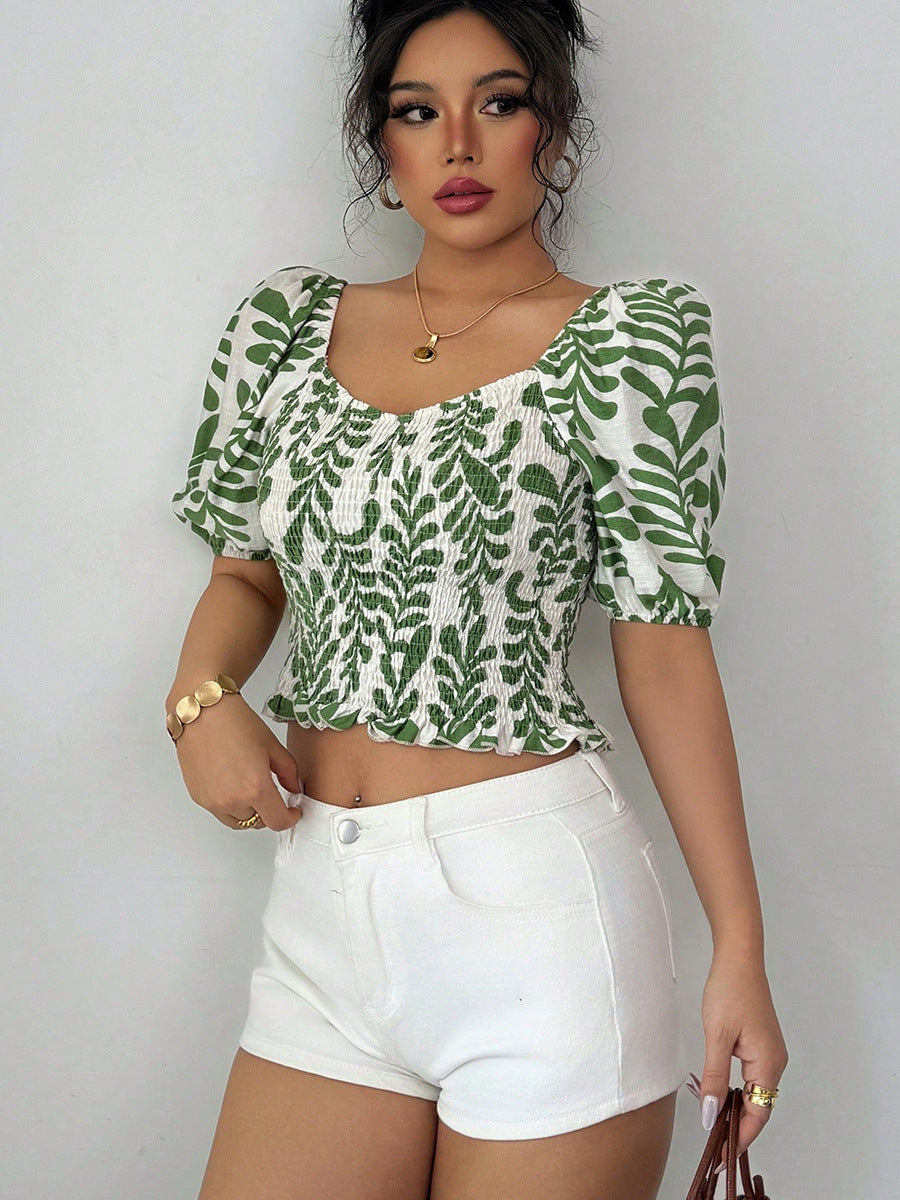 Lindsay | Leafy Blouse