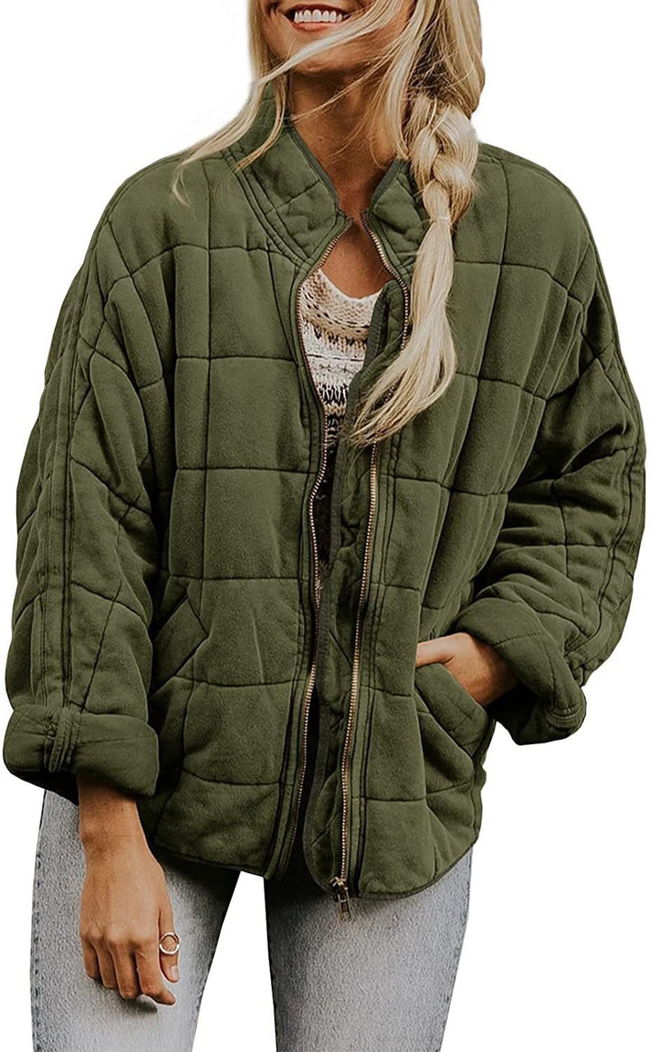 Emilia | Stand Collar Cotton Coat