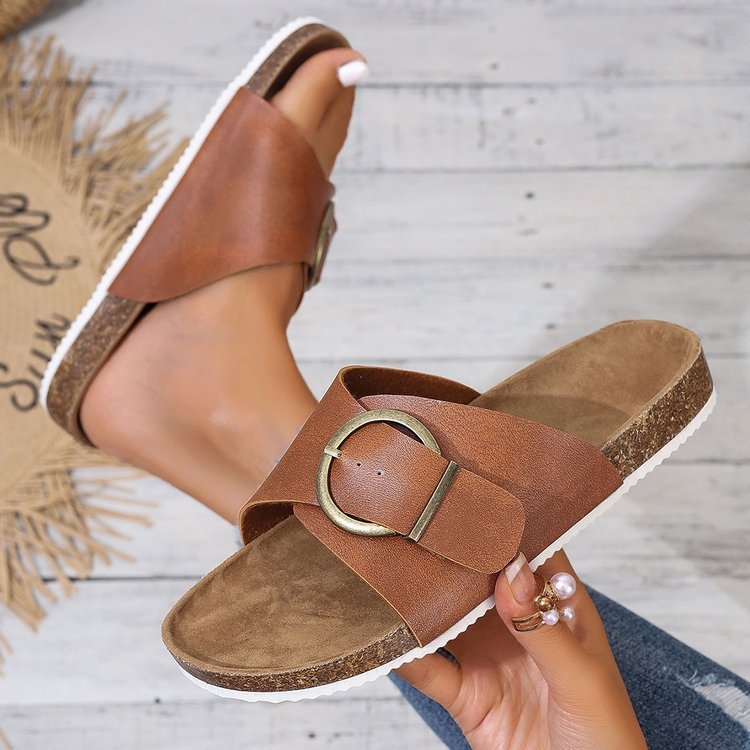 Leia | Halo Ring Sandals