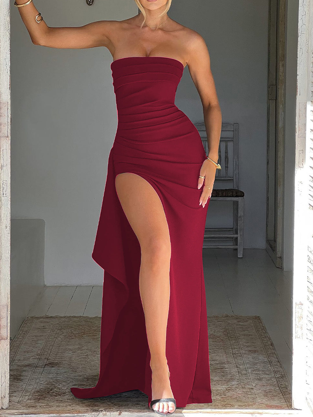 Aurelia | Slit Dress