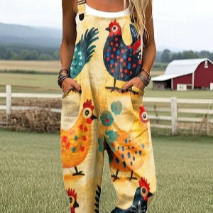 Daisy | Casual Artistic Overalls