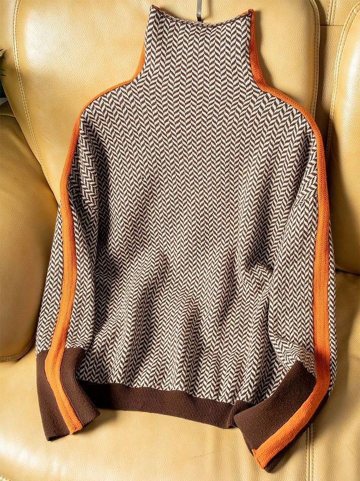 Lina | Racer-Stripe Knit