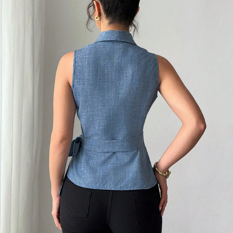 Lindsay | Sleeveless Blouse