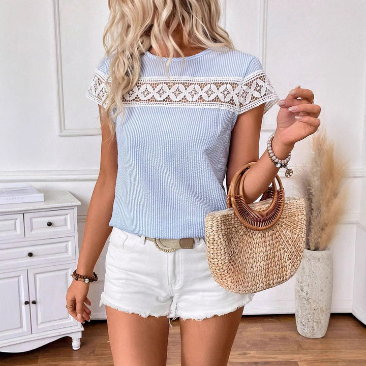 Kara | Lace Detail Top